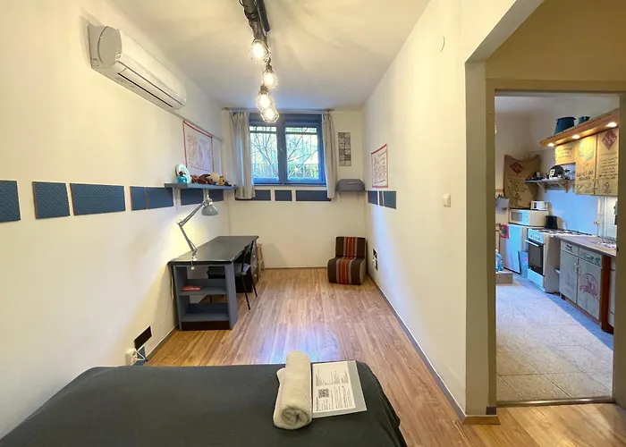 Film Poster Or Coffee Basement Apartman With Terrace